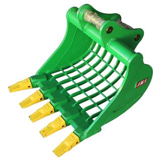 JMA 36" Skeleton Bucket with Teeth for 4 - 5 Tons Mini Excavators. 40mm Pins