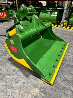 JMA 48" Tilt Bucket for 4.5 - 6.5 Tons Mini Excavators. 45mm Pins