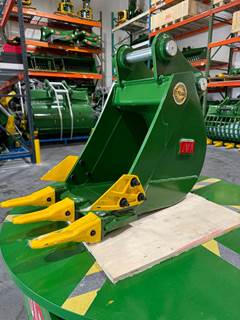 JMA 12" Trenching Bucket for 3 - 4.5 Tons Mini Excavators. 38mm Pins