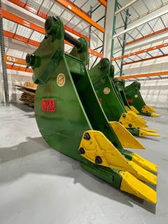 JMA 8" Trenching Bucket for 4 - 5 Tons Mini Excavators. 40mm Pins