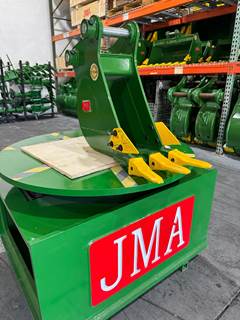 JMA 8" Trenching Bucket for 3 - 4.5 Tons Mini Excavators. 38mm Pins