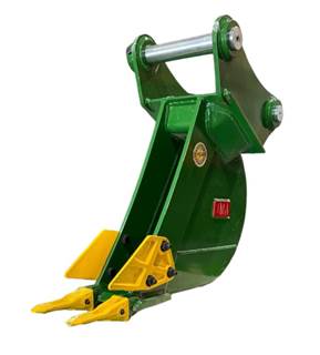 JMA 8" Trenching Bucket for Backhoe Loaders. 50mm | 45mm Pins