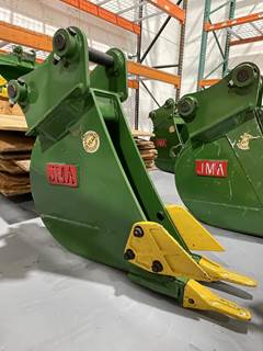 JMA 6" Trenching Bucket for 4 - 5 Tons Mini Excavators. 40mm Pins