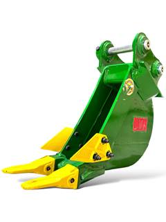 JMA 6" Trenching Bucket for 2 - 3 Tons Mini Excavators. 35mm Pins
