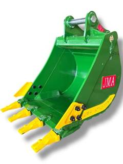 JMA 30" Heavy Duty Digging Bucket for 10 - 15 Tons Excavators. 65mm Pins
