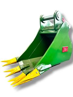 JMA 30" V-Bottom Severe Digging Bucket for 16 - 25 Tons Excavators. 80mm Pins