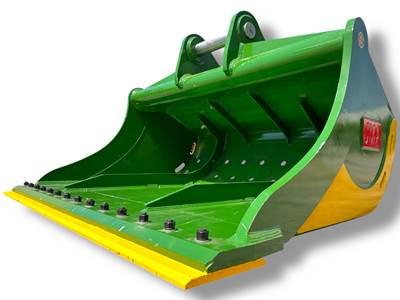 JMA 84" Ditching Bucket for 23 - 36 Tons Excavators. 90mm Pins