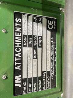 JMA Skeleton Bucket Bolt on Edge 24" fit Hitachi ZX38U-5A with 40 MM pins size