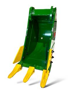 JMA Trenching Bucket 12" fit Bobcat E35M X-Change Coupler Style
