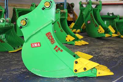 2023 General Purpose Bucket 12" inches for Excavator Volvo ECR88 or Simliar Machines.