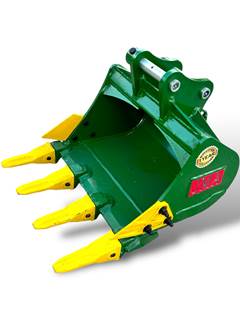 JMA 18” GP Heavy Duty Bucket Attachment Specifically for Cat 300.9 Mini Excavators