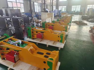2023 Hydraulic Hammer Breaker with Automatic Lubricant System for Volvo ECR88 or Simillar Machines.