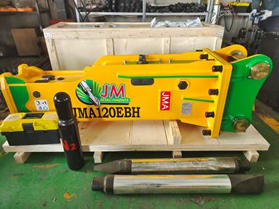 Hydraulic Hammer Breaker for Excavator VOLVO ECR140 or Similar Machine.
