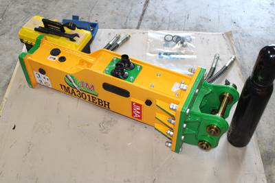 2024 JMA Demolition Hydraulic Hammer Breaker for Excavator Case CX14, CX15, CX16, CX17, CX18, CX19 or Similar Machine