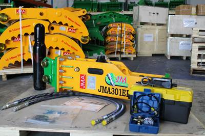 2024 JMA Demolition Hydraulic Hammer Breaker for Excavator Hitachi ZX12, ZX17 or Similar Machine