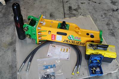 2024 JMA Demolition Hydraulic Hammer Breaker for Excavator John Deere 15D, 17D or Similar Machine