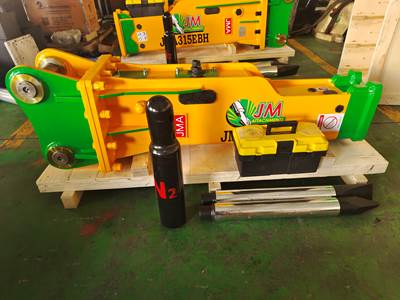 JMA Hydraulic Hammer Breaker Specifically for Hitachi EX100, EX110, EX120, EX135, ZX120, ZX135, ZX100 Excavators