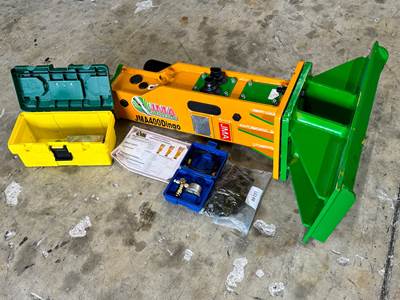 JMA Mini Skid Steer Loader Demolition Hydraulic Hammer Breaker for Dingo 400 Skid Steer