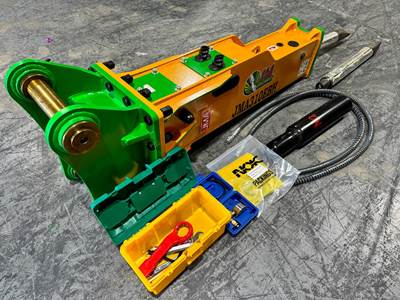 JMA Hydraulic Hammer Breaker for John Deere JD100, JD120, JD135 JD490 Excavators