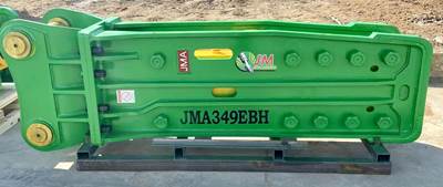JMA 13,500 Joules Hydraulic Hammer For 33 - 55 Tons Excavators. 110mm | 100mm Pins