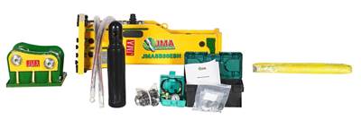 JMA 611 Joules Hydraulic Hammer for 2.5 - 4.5 Tons Mini Excavators.