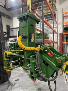 JMA Post Driver Hammer Specifically for Hitachi EX26, ZX26, EX30, ZX30, ZX35, EX35 Mini Excavators