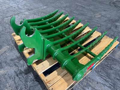 2024 JMA 40" Land Clearing Root Rake attachment For John Deere 26G, 27D, 27G, 27 ZTS, 30C, 30D, 30G, 35, 40G