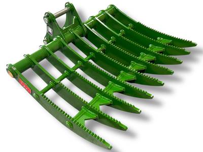 JMA 54" Root Rake Specifically for John Deere 80D, 80G, 85D, 85G Excavators