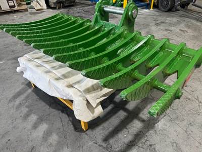 JMA 90" Land Clearing Root Rake for Komatsu PC190, PC200, PC208, PC210, PC215, PC220, PC225, PC228, PC230, PC238 Excavators
