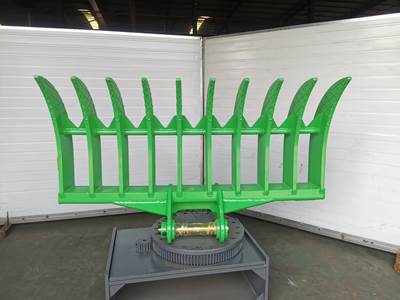 2023 Land Clearance Rake 67" inches for Excavator Komatsu PC120 or Similar Machine.