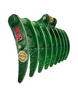 JMA 35" Brush Rake for Caterpillar 302C CR, 302CR, 302.2D, 302.4D, 302.5C, 302.5C CR, 302.7CR, 302.7D CR Mini Excavators 35mm Pins