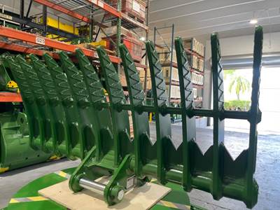 JMA 60" Root Rake for Hitachi ZX65, ZX70, ZX75, ZX80, ZX85 Mini Excavators