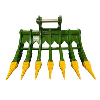 JMA 64" Root Rake for 23 - 36 Tons Excavators. 90mm Pins