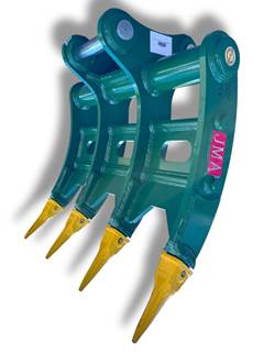 JMA 48" Root Rake for 18 - 25 Tons Excavators. 80mm Pins