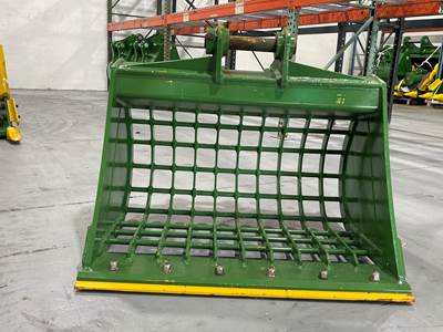 2024 JMA 36" Heavy-Duty Skeleton Bucket Bolt On Edge Bucket Made for John Deere 50D, 60D Mini Excavators