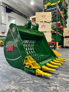 JMA 36" Heavy-Duty Skeleton Bucket W Teeth for Hitachi ZX80, ZX70, ZX75, ZX85 Excavators