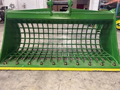 JMA 60" Heavy-Duty Skeleton Bucket W Teeth for Caterpillar 307, 307D, 307E2, 308, 308D, 308E, 308E2, 309 Excavators