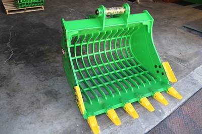 2023 Skeleton Bucket With Teeth 48" Inches for Excavator Komatsu PC120 or Similar Machine.