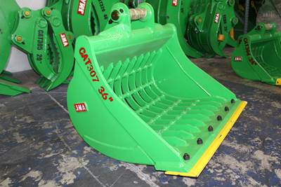 2022 JM ATTACHMENTS MINI EXCAVATOR BUCKET SKELETON BOLD ON EDGE 30" FOR CAT 307 OR SIMILAR MACHINE