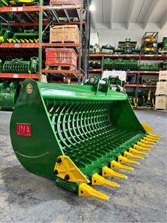 2024 JMA 60" Heavy-Duty Skeleton Bucket with teeth Made for Doosan DX63 Mini Excavators