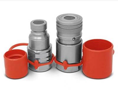 3/4" Flat Face Hydraulic Quick Connect Coupler Set