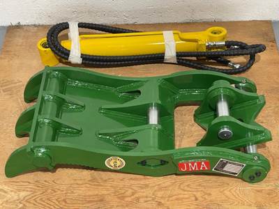JMA 3-Tooth Non-Progressive Hydraulic Thumb for Komatsu PC78, PC88 Excavators