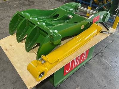 JMA Main Pin Hydraulic Thumb for Kobelco SK350, SK300, SK330, SK350 Excavators