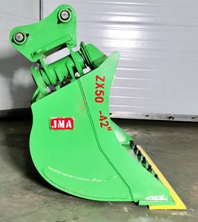 2023 Tilt Bucket 42" Inches for Mini Excavator John Deere 50D or Similar Machines.