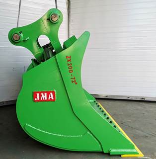 Tilt Bucket Dual Cylinder 72" inches for Mini Excavator Caterpillar 319D, 320, 320D, 320E, 321D, 323E, 323F, 325F