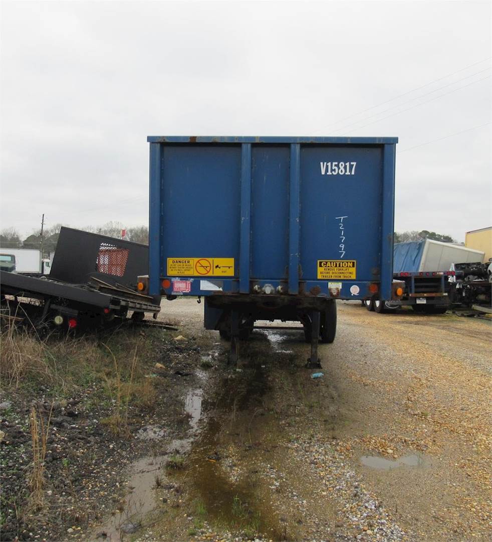 2007 Lufkin 32x96 Combination Flatbed Trailer Spring, Moffett Kit For