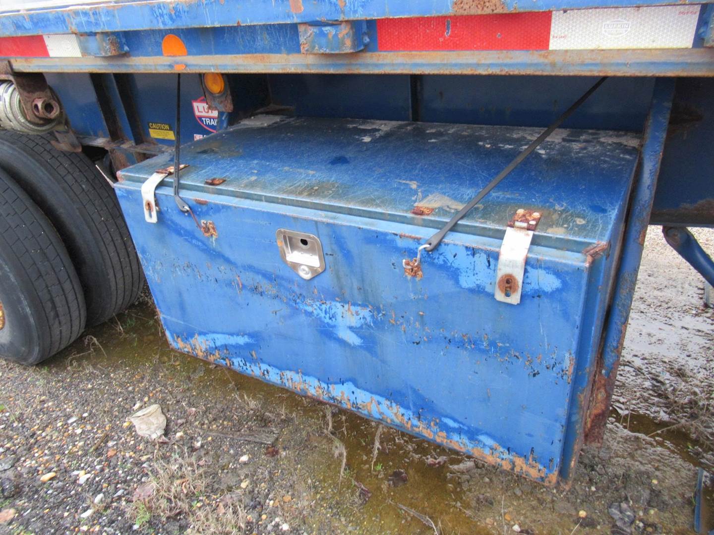 2007 Lufkin 32x96 Combination Flatbed Trailer Spring, Moffett Kit For