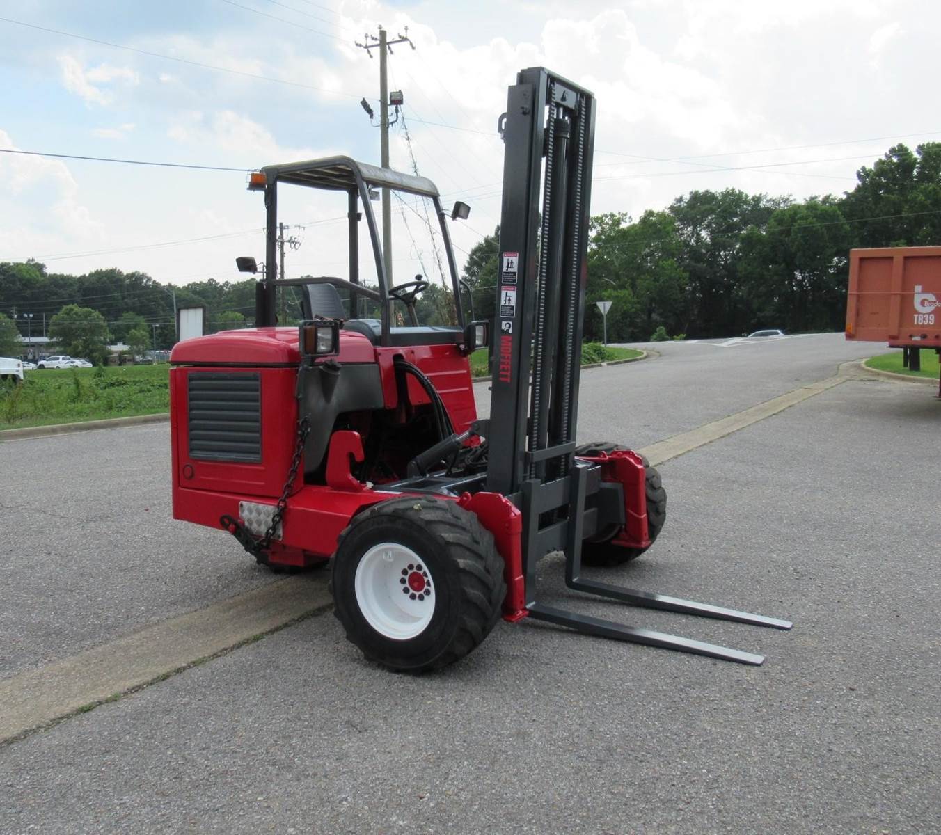 2006 Moffett M55 Piggyback Forklift For Sale, 1,869 Hours Tuscaloosa
