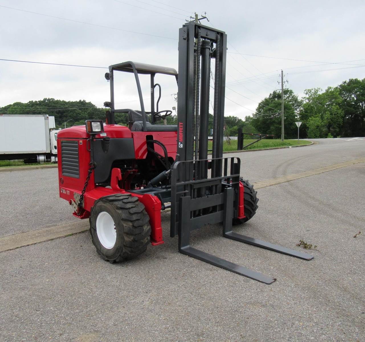 2015 Moffett M8 55.3 Piggyback Forklift For Sale, 1,852 Hours