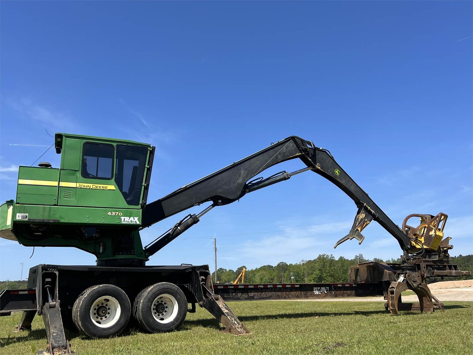 2012 John Deere 437D Log Loader For Sale, 15,917 Hours Hickory, MS